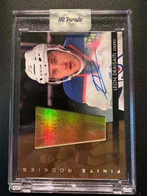 2014-15 SPX - Leon Draisaitl - Finite Rookie auto - Gold /49 front
